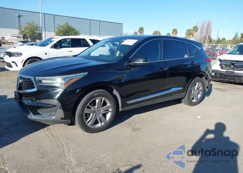 2019 Acura Rdx Advance Package z USA, uszkodzony, nr VIN 5J8TC1H76KL000177